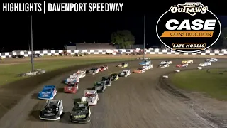 World of Outlaws CASE Late Models at Davenport Speedway August 26, 2022 | HIGHLIGHTS