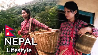 NEPAL - A Girl From Nepal || Lifestyle of a Village Girl || Kavrepalanchok