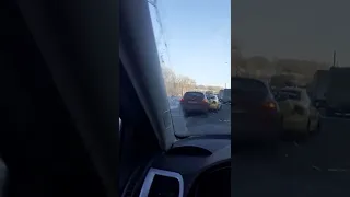 Новое ДТП в Москве волокаламское шоссе(дублер). Первый рабочий День.