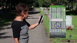 CIMS Cemetery Software - What is Burial Search? | Walk-to-grave navigation for cemeteries