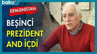 Yeni Prezident Vaaqn Xaçatryan oldu - BAKU TV