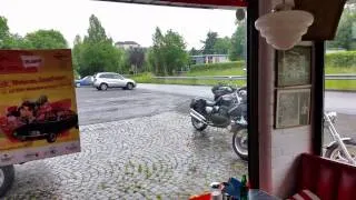 American diner at Cadillac Museum in Hachenburg. Germany. June 2014