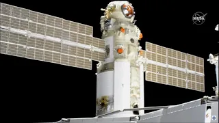 Nauka Laboratory Module Docks to ISS