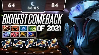 86 MIN GAME WITH 148 TOTAL KILLS | THE COMEBACK OF 2021 (SingSing Dota 2 Highlights #1644)