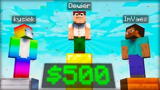 Dominating $500 Bedwars YouTuber Tournament