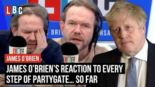 James O’Brien’s reaction to every step of Partygate… so far | LBC