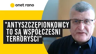 Dr. Grzesiowski: Nie można nikogo zaszczepić siłą. Trzeba dotrzeć do tych rodzin i poznać ich powody