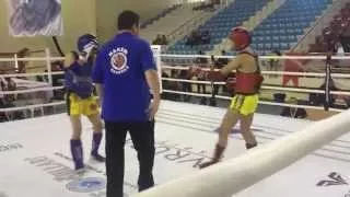 Türkiye Muaythai Şampiyonası 60 kg Final Maçı - Yiğit Can Kayır - 2015