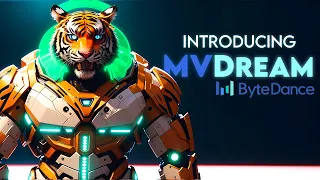 Unbelievably Good New AI - MVDream is the New 3D King!