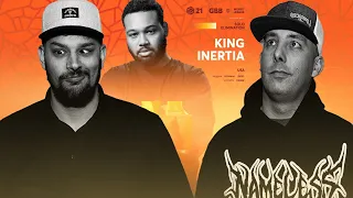 Reacting to King Inertia 🇺🇸 I GRAND BEATBOX BATTLE 2021: WORLD LEAGUE I Solo Elimination