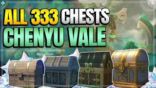 ALL Chest Locations in Chenyu Vale - Liyue 4.4 | In Depth Follow Along |【Genshin Impact】
