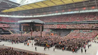 AEW All In London 2023 - Zero Hour - Aussie Open vs. MJF & Adam Cole (Full Entrances)