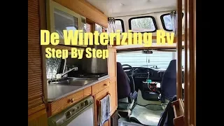 How I De-winterize, Sanitize My Camper Van Roadtrek