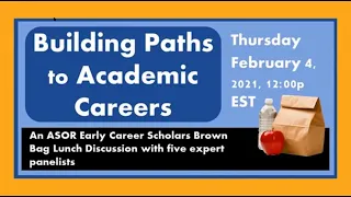 Building Paths to Academic Careers