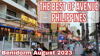 From Popular Hotels to Show Bars: the Best of Avenue Philippines, Benidorm!