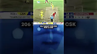 RCB vs CSK💀🗿 - MS Dhoni🔥    #shorts #cricket #ipl2024 #ytshorts #viral #trending