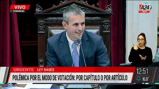 🔴 "Dale un Rivotril que está sacada" , así comenzó el debate por la Ley Bases