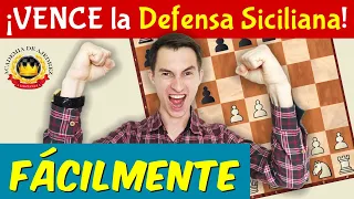 ¡VENCE la Defensa Siciliana FÁCILMENTE! (Gambito Morra)
