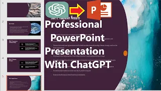 Powerpoint Presentation with ChatGPT | Create PPT with GPT