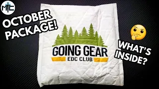 Going Gear EDC Club Unboxing - October Package!