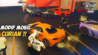 CAR STEALING BAWA KE TEMPAT MARKAS IJO, BIKERS, MEKANIK !! - GTA V ROLEPLAY INDONESIA