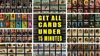 Red Dead Redemption 2 - How to Get All 144 Cigarette Cards in Under 15 Minutes