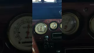 33 Chrysler dash gauges in action