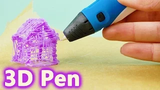 3D Pen Evas erster Test mit dem 3D Stift | 3D Haus malen | Victorstar 3D Pen Unboxing