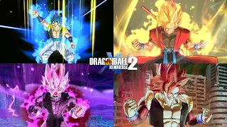 All SDBH Characters Best Transformations & Fusions | Dragon Ball Xenoverse 2 Mods