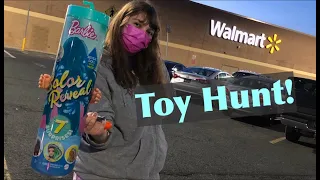 Toy Hunt at Walmart - LOL Surprise, Barbie Color Reveal & More with Handy Grabs #LilHelpinHands