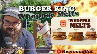 Burger King Whopper Melts or Fondant Canada and New summer sipper limited time : Fast food review