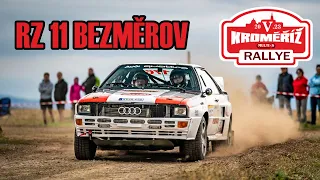 Rally Kroměříž 2023 RZ11 - Bezměrov Tatýrek-Machálek 176 Audi Quattro A2