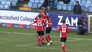 Macclesfield Town 3-3 Crewe Alexandra: Sky Bet League Two Highlights