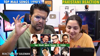 Pakistani Couple Reacts To 90's Top Male Solo Songs