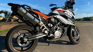 KTM 990 SMT - Supermoto SMR Design Remus Walkaround, Startup and Sound