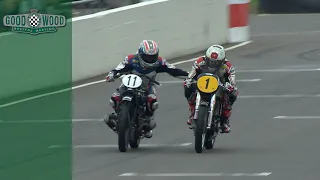 Troy Corser gets cheeky during overtake at Revival