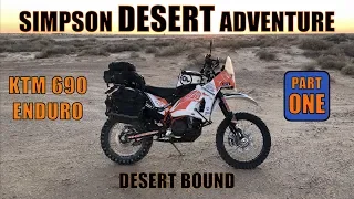 KTM 690 ENDURO - SIMPSON DESERT ADVENTURE - Part 1