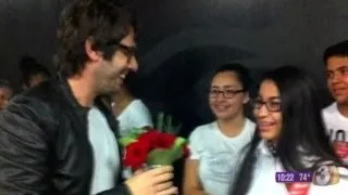 Rosie's House students get to meet Josh Groban