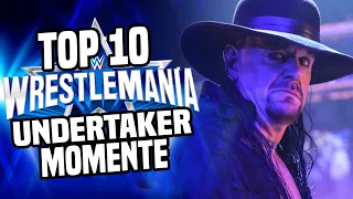 Top 10 der legendärsten Undertaker WrestleMania-Momente (Deutsch/German) || Paraflow