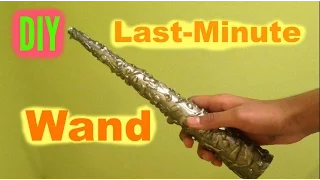 DIY Last-Minute Wand/ Unicorn Horn