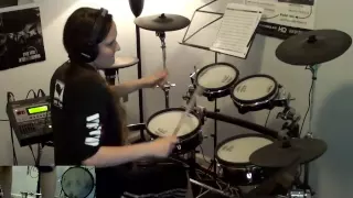 Slayer - Raining Blood (drum cover by Tamara)