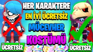 HER KARAKTER İÇİN EN İYİ ÜCRETSİZ MÜCEVHER KOSTÜMLERİ - Brawl Stars