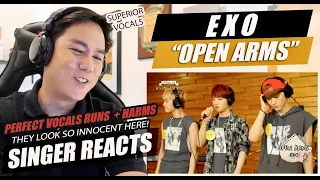 EXO - Open Arms | SINGER REACTION