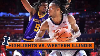 Western Illinois at Illinois | Highlights | Big Ten Basketball | Nov. 24, 2023