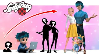 Miraculous Ladybug, Cat Noir and friends Growing Up Full new| Fashion wow