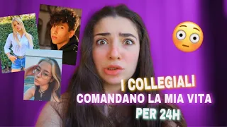 I RAGAZZI DEL COLLEGIO👩🏻‍🎓 COMANDANO LA MIA VITA PER 24H🕒 |LO|🌹 *DIVERTENTE*😂