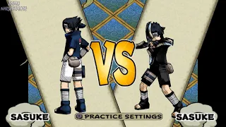 Naruto Ultimate Ninja 1 - All Character Select Animations (HD)