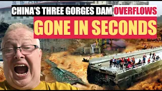 ☠️ CHINA’S THREE GORGES DAM OVERFLOWS GONE IN SECONDS