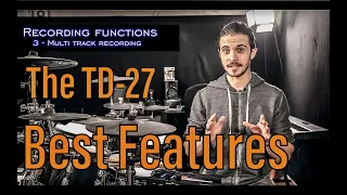 Roland TD-27 Tutorial : HOW TO Record Multitrack + THE BEST way to use Samples & More