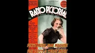 Popular 1930s Music / Love Songs By British Dance Orchestras @Pax41